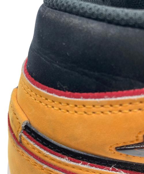 NIKE（ナイキ）NIKE (ナイキ) Air Jordan 1 Mid SE オレンジ×ブラック サイズ:27cmの古着・服飾アイテム