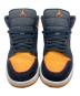 中古・古着 NIKE (ナイキ) Air Jordan 1 Mid SE オレンジ×ブラック サイズ:27cm：10000円