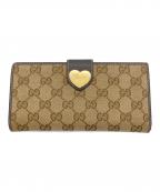 GUCCIグッチ）の古着「ラブリーハート　長財布」