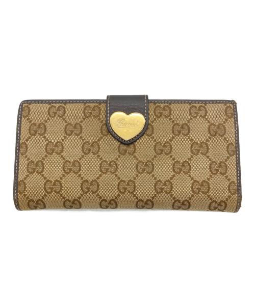 GUCCI（グッチ）GUCCI (グッチ) ラブリーハート　長財布の古着・服飾アイテム