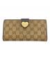 GUCCI（グッチ）の古着「ラブリーハート　長財布」