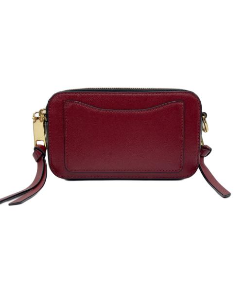 Marc by Marc Jacobs（マークバイマークジェイコブス）Marc by Marc Jacobs (マークバイマークジェイコブス) スナップショット レッド×グレーの古着・服飾アイテム