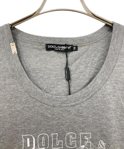 DOLCE & GABBANA（ドルチェ＆ガッバーナ）DOLCE & GABBANA (ドルチェ＆ガッバーナ) ノースリーブカットソー グレー サイズ:SIZE 56 未使用品の古着・服飾アイテム