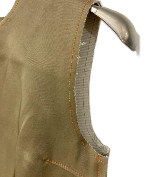 furfur（ファーファー）FURFUR (ファーファー) ノースリーブワンピース ベージュ サイズ:Freeの古着・服飾アイテム