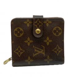 LOUIS VUITTON（ルイ ヴィトン）の古着「コンパクトジップ」｜ブラウン