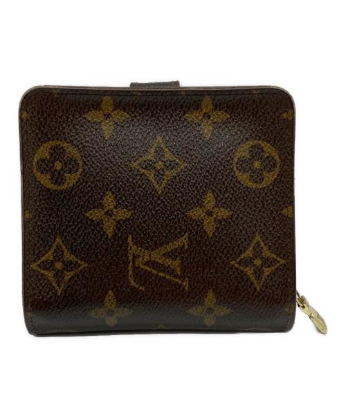 LOUIS VUITTON（ルイ ヴィトン）LOUIS VUITTON (ルイ ヴィトン) コンパクトジップ ブラウンの古着・服飾アイテム