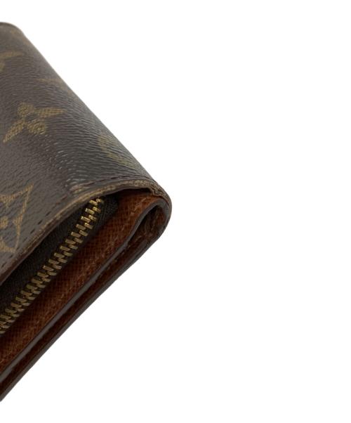 LOUIS VUITTON（ルイ ヴィトン）LOUIS VUITTON (ルイ ヴィトン) コンパクトジップ ブラウンの古着・服飾アイテム