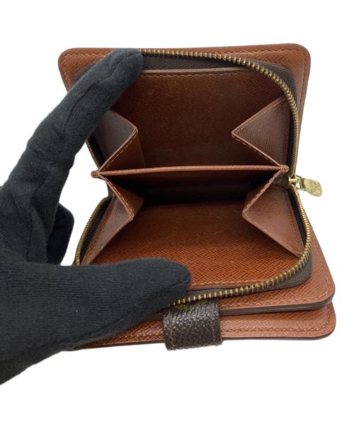 LOUIS VUITTON（ルイ ヴィトン）LOUIS VUITTON (ルイ ヴィトン) コンパクトジップ ブラウンの古着・服飾アイテム