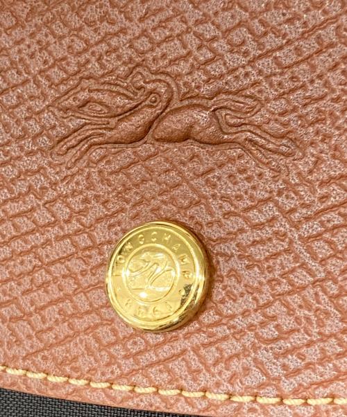 LONGCHAMP（ロンシャン）LONGCHAMP (ロンシャン) トートバッグ ブラック×ブラウンの古着・服飾アイテム