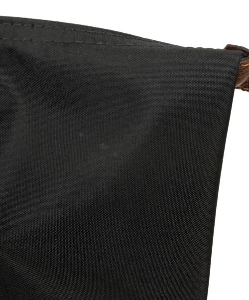 LONGCHAMP（ロンシャン）LONGCHAMP (ロンシャン) トートバッグ ブラック×ブラウンの古着・服飾アイテム