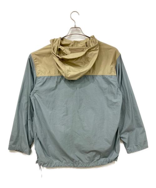THE NORTHFACE PURPLELABEL（ザ・ノースフェイス パープルレーベル）THE NORTHFACE PURPLELABEL (ザ・ノースフェイス パープルレーベル) アノラックパーカー ブルー×ベージュ サイズ:Lサイズの古着・服飾アイテム