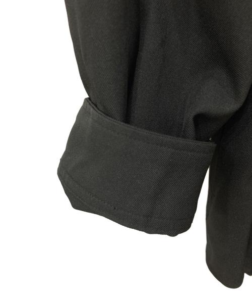 mb（エムビー）mb (エムビー) オーバーシャツジャケット ブラック サイズ:Lの古着・服飾アイテム