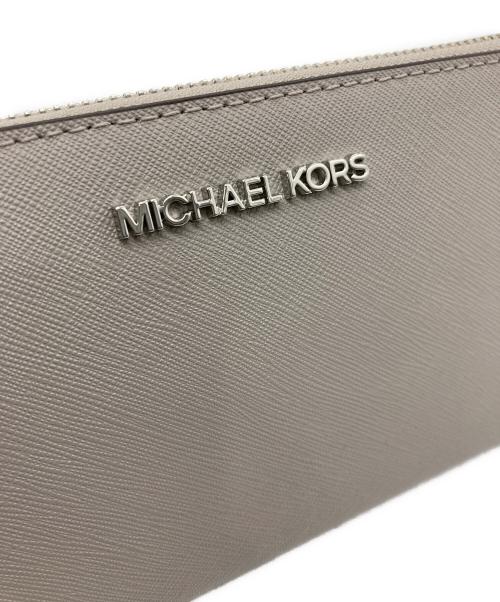 MICHAEL KORS（マイケル・コース）MICHAEL KORS (マイケルコース) 長財布 グレージュ 未使用品の古着・服飾アイテム
