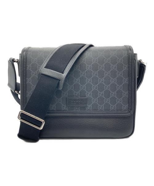GUCCI（グッチ）GUCCI (グッチ) クロスボディーバッグ ブラックの古着・服飾アイテム
