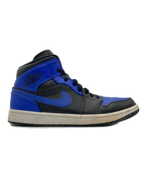 NIKE（ナイキ）NIKE (ナイキ) AIR JORDAN 1 MID ネイビー×ブラック サイズ:28.5cmの古着・服飾アイテム