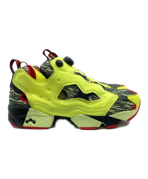REEBOK（リーボック）REEBOK (リーボック) INSTAPUMP FURY “GLITCH” イエロー×ブラック サイズ:28.5cmの古着・服飾アイテム