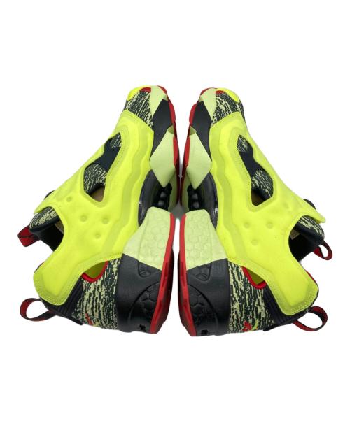 REEBOK（リーボック）REEBOK (リーボック) INSTAPUMP FURY “GLITCH” イエロー×ブラック サイズ:28.5cmの古着・服飾アイテム