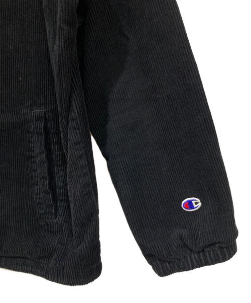 Champion（チャンピオン）Champion (チャンピオン) コーデュロイジャケット ブラック サイズ:Mサイズの古着・服飾アイテム