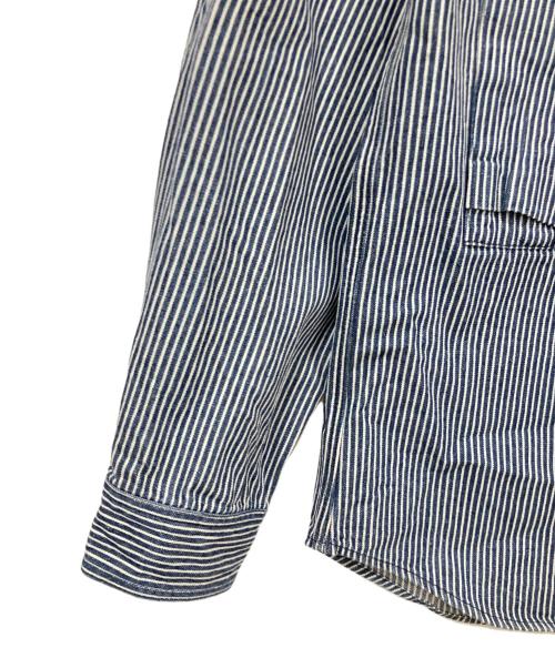 Oregonian Camper（オレゴニアンキャンパー）Oregonian Camper (オレゴニアンキャンパー) カバーオール ネイビー×ホワイト サイズ:Lサイズの古着・服飾アイテム