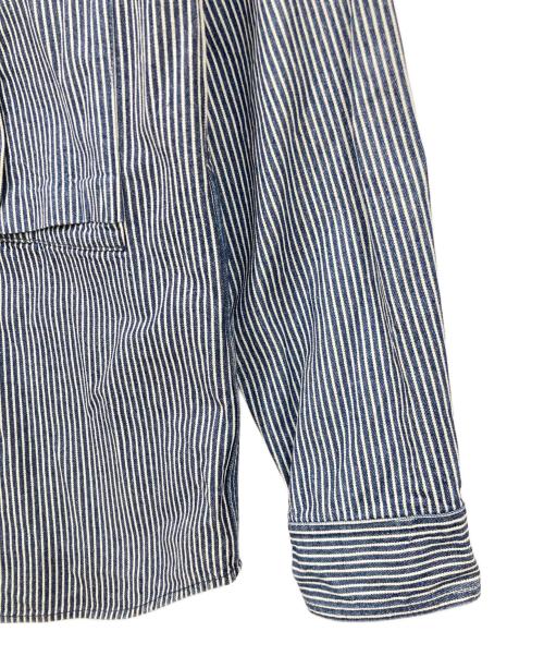 Oregonian Camper（オレゴニアンキャンパー）Oregonian Camper (オレゴニアンキャンパー) カバーオール ネイビー×ホワイト サイズ:Lサイズの古着・服飾アイテム