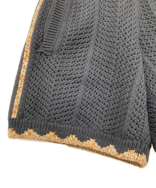 adidas（アディダス）adidas (アディダス) クロシェハーフパンツ グレー サイズ:2XS 未使用品の古着・服飾アイテム