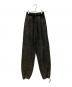 NOMANUAL（ノーマニュアル）の古着「スウェットジョガーパンツ」｜ブラック