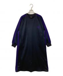 Needles（ニードルズ）の古着「トラックドレス」｜ブラック×パープル