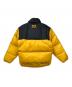 HELLY HANSEN (ヘリーハンセン) ダウンジャケット イエロー×ブラック サイズ:Mサイズ 未使用品：7000円