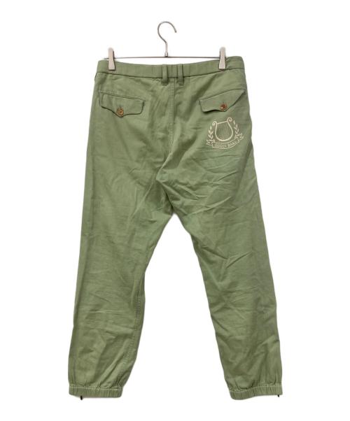 GUCCI（グッチ）GUCCI (グッチ) ジップイージージョガーパンツ グリーン サイズ:SIZE 30の古着・服飾アイテム