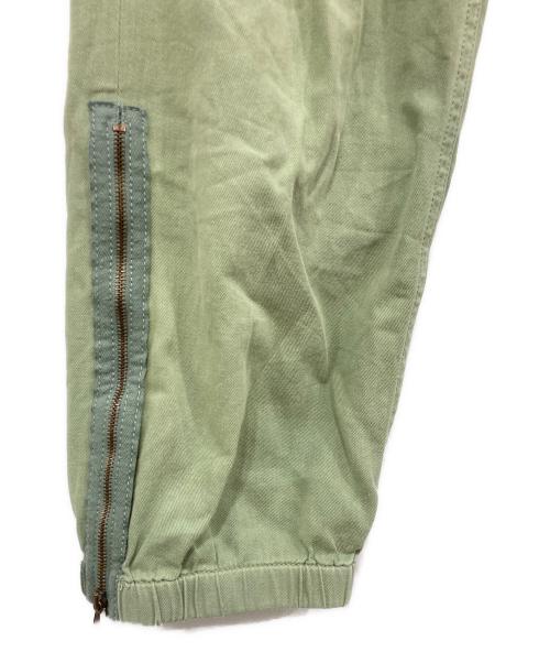 GUCCI（グッチ）GUCCI (グッチ) ジップイージージョガーパンツ グリーン サイズ:SIZE 30の古着・服飾アイテム