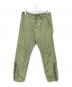 GUCCI（グッチ）の古着「ジップイージージョガーパンツ」｜グリーン