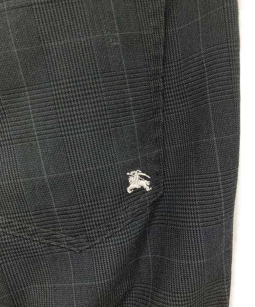 BURBERRY BLACK LABEL（バーバリーブラックレーベル）BURBERRY BLACK LABEL (バーバリーブラックレーベル) ストレートパンツ ブラック サイズ:W79の古着・服飾アイテム