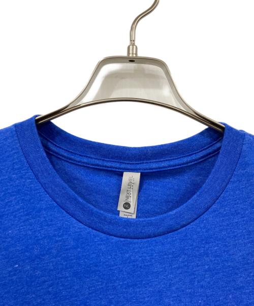 NEXT LEVEL（ネクストレーベル）NEXT LEVEL (ネクストレーベル) Tシャツ ブルー サイズ:Lサイズ 未使用品の古着・服飾アイテム