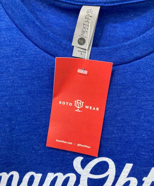 NEXT LEVEL（ネクストレーベル）NEXT LEVEL (ネクストレーベル) Tシャツ ブルー サイズ:Lサイズ 未使用品の古着・服飾アイテム