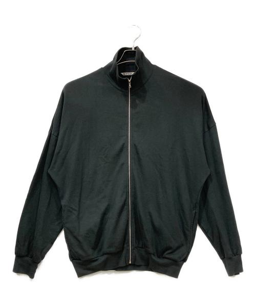 AURALEE（オーラリー）AURALEE (オーラリー) スーパー ハイゲージ ジップアップ スウェットシャツ ブラック サイズ:SIZE 3の古着・服飾アイテム