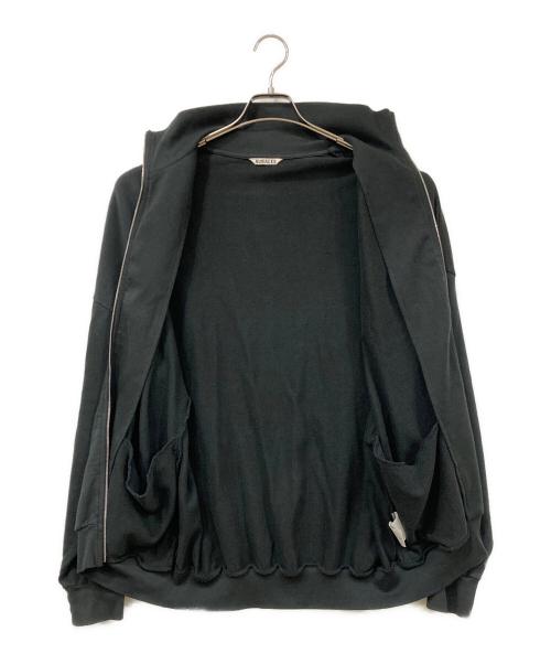 AURALEE（オーラリー）AURALEE (オーラリー) スーパー ハイゲージ ジップアップ スウェットシャツ ブラック サイズ:SIZE 3の古着・服飾アイテム