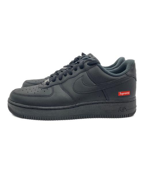 NIKE（ナイキ）NIKE (ナイキ) SUPREME (シュプリーム) AIR FORCE1 LOW ブラック サイズ:26cm 未使用品の古着・服飾アイテム