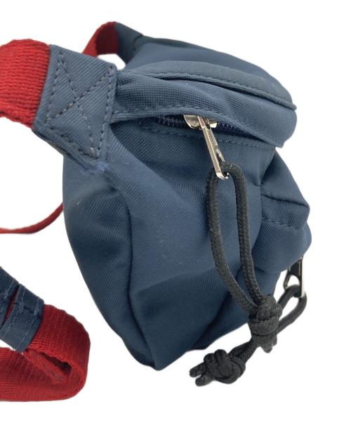 BALENCIAGA（バレンシアガ）BALENCIAGA (バレンシアガ) ウィールベルトバッグS ネイビー×レッドの古着・服飾アイテム