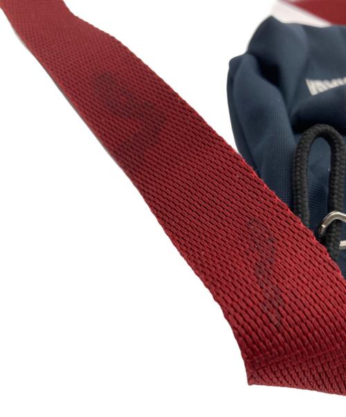 BALENCIAGA（バレンシアガ）BALENCIAGA (バレンシアガ) ウィールベルトバッグS ネイビー×レッドの古着・服飾アイテム