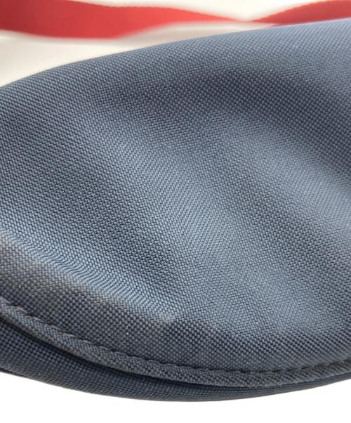 BALENCIAGA（バレンシアガ）BALENCIAGA (バレンシアガ) ウィールベルトバッグS ネイビー×レッドの古着・服飾アイテム