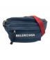 BALENCIAGA（バレンシアガ）の古着「ウィールベルトバッグS」｜ネイビー×レッド