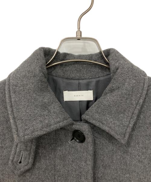 KAGURE（カグレ）KAGURE (カグレ) ウールステンカラーコート グレー サイズ:SIZE freeの古着・服飾アイテム