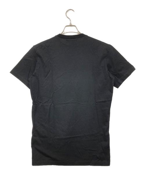 DSQUARED2（ディースクエアード）DSQUARED2 (ディースクエアード) 半袖カットソー ブラック×ホワイト サイズ:SIZE Mの古着・服飾アイテム