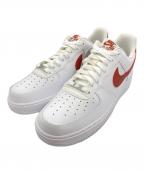 NIKEナイキ）の古着「AIR FORCE 1 07」｜ホワイト×レッド
