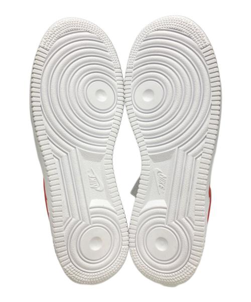 NIKE（ナイキ）NIKE (ナイキ) AIR FORCE 1 07 ホワイト×レッド サイズ:29 未使用品の古着・服飾アイテム