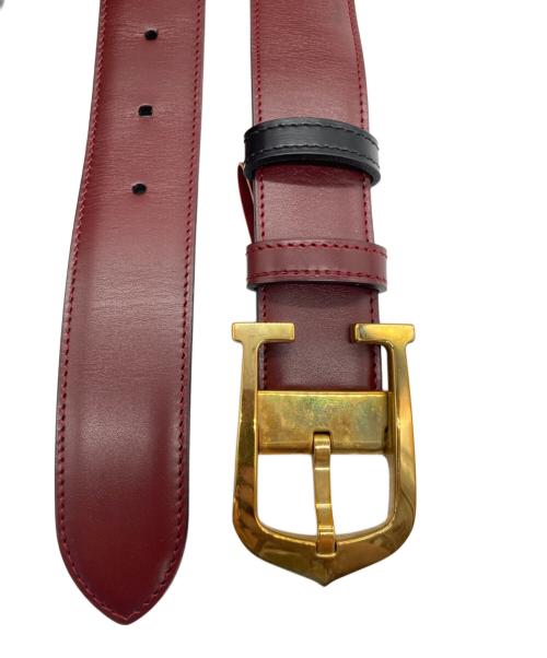 Cartier（カルティエ）Cartier (カルティエ) ベルト ブラウン×ゴールドカラーの古着・服飾アイテム
