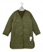 ROSE BUDローズバッド）の古着「キルティングコート」｜カーキ