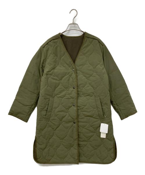 ROSE BUD（ローズバッド）ROSE BUD (ローズバッド) キルティングコート カーキ サイズ:FREE 未使用品の古着・服飾アイテム