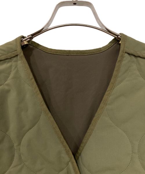 ROSE BUD（ローズバッド）ROSE BUD (ローズバッド) キルティングコート カーキ サイズ:FREE 未使用品の古着・服飾アイテム