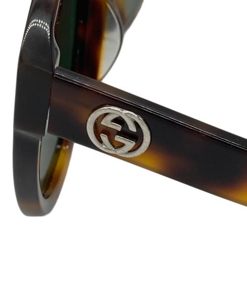 GUCCI（グッチ）GUCCI (グッチ) サングラス ブラウンの古着・服飾アイテム